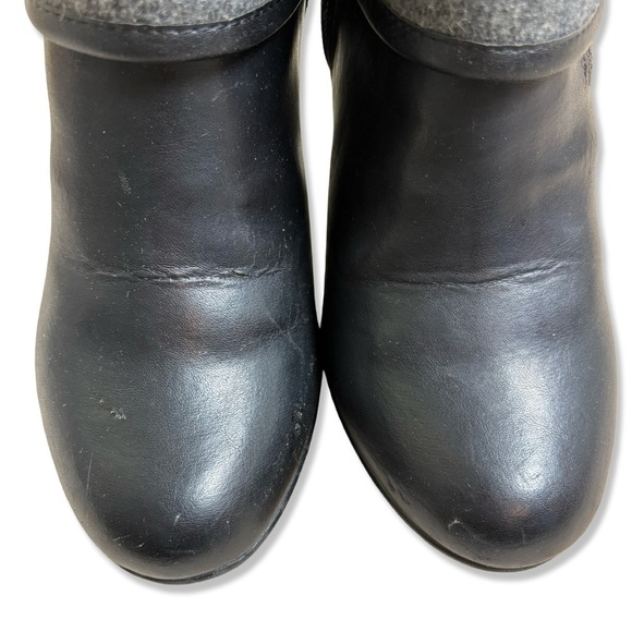 ⭐️EURO SOFT Brinkley Boots by SOFFT Grey Flannel Buckle Tall Boots - Picture 6 of 9